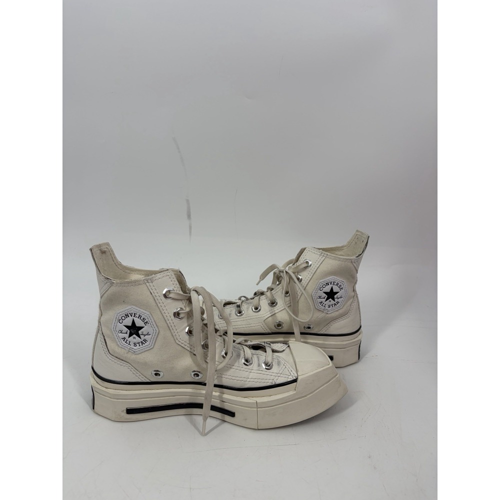 Converse Chuck 70 De Luxe Squared High White Womens Size 5 Men's 3